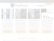 Tablet Screenshot of bradburyuk.com